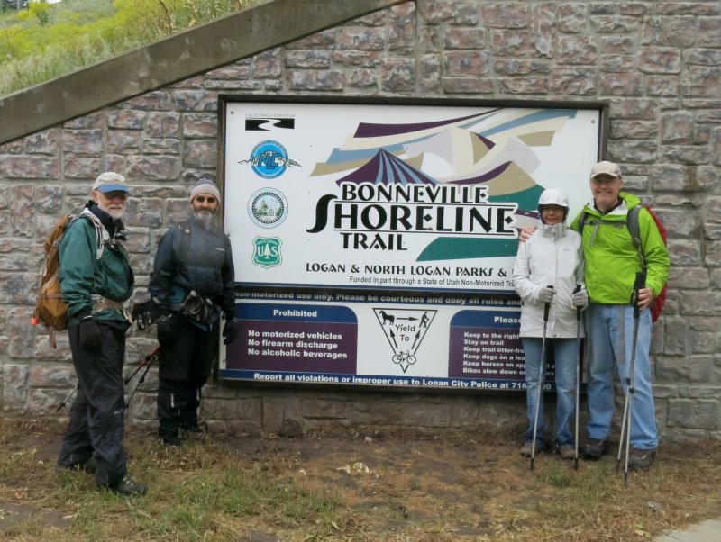 Bonneville Trail Sign