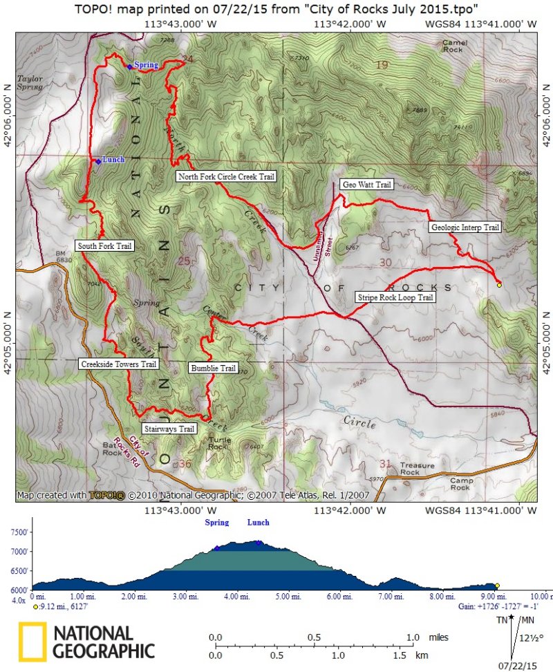 GPS map